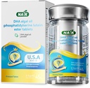 NAIK Yhdysvallat DHA algal Oil nervonic Acid fosfatidylserine tonifications Brain Parantaa muistia Omega-3 Brain Gold Student Teen aikuisten lukio opiskelija lapsi opiskelu tentti
