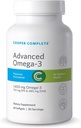 Cooper Complete - Advanced Omega 3 - Kalaöljy Supplement, Voiöljy EPA + DHA Omega-3 Rasvahapot 1400 mg - 60 Softgels per pullo. 2 kpl pakkaus