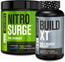 Jacked Factory Nitrosurge Esityö Sininen Vadelma & Rakenna XT Lihas Building Bundle miehille & naisille