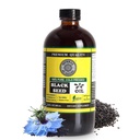 Pure Black Seed Oil - 100% Pure Nigella Sativa - Cold Pressed - Vegan - Non GMO - 16 oz - lasipullo - kasviperäisten luonnon