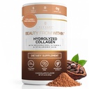 Hydrolysed Collagen Peptides Powder with Vitamiini C & Resveratrol - Hiukset, iho ja kynnet Vitamiinit naisille ja miehille - Luu ja Joint Suklaa Maku - 16 oz