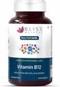 B12-vitamiini 100% RDA, kynokobalamiini, boost energiatasot Terve Hermosto Function Supplement miesten ja naisten - 60 kasvissyöjä Tabletit