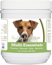 Terveet rodut Jack Russell Terrier Multi-Esentials Powder for Dogs - ihanteellinen täydentää vitamiineja, kivennäisaineita ja antioksidantteja koirallesi - 8 oz