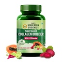 Himalajan Organics Organics Organic Collagen Builder hiuksille ja iholle Biotin & C-vitamiini (60 kapselia)