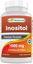 Best Naturals Inositol 1000 mg 120 tablettia - myös kutsutaan B8-vitamiini