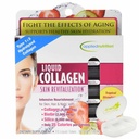 Liquid Collagen ihon elvyttäminen Ruokavaliolisät 10 nestemäiset putket pilleri tapauksessa