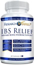 Tutkimus Varmistettu IBS Relief - Natural Dgestive Enzymes, BioPerine - 60 kapselia - 1 kapselin pakkaus