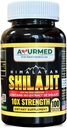 Pure Organic Himalajan Shilajit Kapselit (Shilajeet) miehille ja naisille - 5000 mg Ekvivalentti - Natural Energy & Stamina Booster - 100 Veg Kapselit Valmistettu USA - Fulvic Mineral Supplement