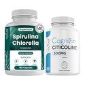 Teaveli Siticoliini ja Spirulina clorella kapselit Bundle