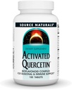 Source Naturals Activated Quercetin - Plant-Deriped Bioflavonoid Complex - Seasonal & Immuuni puolustus - 100 tablettia