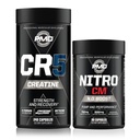 PMD Sports CR5 Professional Creatiini Complex (240 kapselia) Sports Nitro CM Typpioksidi (90 kapselia)