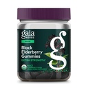 Gaia Yrtit Musta Elderberry (Sambucus Nigra) Extra Strength Gummies - Delicious Immuuni Support Supplement - Valmistettu Certified Organic Black Elderberries for Immuuni System Support - 40 Gummies