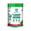 BioTrust Metabo Greens Superfood Powder - Super Greens Powder, Fruit & Veggie Blend with Clinically Spectra - Non GMO, Soy Free, Gluteeniton, Dairy Free, Energizing Berry Flavor (30 tarjoilua)
