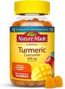 Luonto tehty Turmeric Curcumin 250mg per tarjoilu, ravintolisä antioksidantti tukea, 60 Gummies, 30 päivän tarjonta