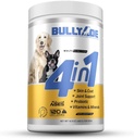 4 in 1 - Probiootti, Joint Support, iho & turkki, Multi-Vitavan Soft Chews koirille, 16,9 oz