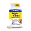 Enzymedica Digest Gold + ATPro, Maximum Strength Ruoansulatuskanavan entsyymit, auttaa Digesest suuria aterioita instant paisuva helpotus, 45