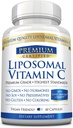 Liposomaalinen C-vitamiini - 1100 mg - 60 kapselia - Hellävarainen vatsa - fosfolipidejä ja Bioperine - Boosts Immuunifunktio, antioksidantti ominaisuuksia, ja kollageenin tuotanto