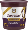 Horse Health Shur Hoof Kavi lisäravinteet hevosille, auttaa kasvamaan vahva, kovat sorkat, 2,5 punta, 40 päivän tarjonta