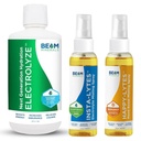Beam Minerals Electrolyte Impalance Solution Electrolyze and Insta-Lytes Natural Liquid Electrolytes 2oz and Happy-Lytes Fulvic Electrolyte Misting Spray 2oz