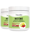 NaturalSlim Magicmag Pure Magnesium Citrate Powder Stressi, Ummetus, Lihas, Heart Health, ja uni Tuki vadelma sitruuna Magnesium täydennysosa - 8oz Drink Mix (2 pakkaus)