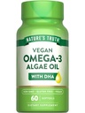 Nature's Truth Vegan Omega 3 Softgels 