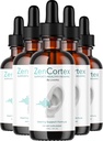 LIVORKA ZenCortex Drops, neste täydentää korvan terveys, tukee tervettä kuuloa - 5 pulloa (150 päivän tarjonta) - pakkaus 5