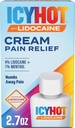 Icy Hot Max Strength Pain Relief Cream Lidokaiini Plus Mentoli, 2,7