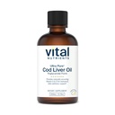Elintoiminnot - Ultra Pure Cod Maksaöljy 1025 (Pharmaceutical Grade) - 100% Puhdasta Norjan turskaa Maksaöljy - 200 ml per pullo