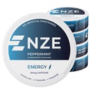 NZE kofeiini Nootrophic Puches (Peppermint) - Energia Puhdista 50 mg kofeiini, Alpha GPC, L-tyrosiini & L-Theanine ilman sokeria tai keinotekoisia makeuttajia - 15 Nikotine vapaa pussit Per Can - 5 pakkaus