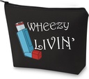 G2TUP Astma-inhalaattori astma-inhalaattori Lääkepussi Wheezy Livin...