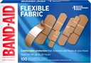 Band-Aid Brand Joustava Fabric liima siteet haavanhoito & ensiapu, valikoituja kokoja, 100 ist