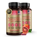 Morosil Kliinisesti testattu C3G täydennysosa - Aineenvaihdunta, antioksidantti, hyvinvointi tuki miehille & naisille - 400 mg Moro Red Orange Extract - 60 kasviskapselit - ei-GMO, Gluteeniton, kasvisystävällinen