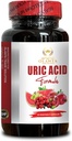 URIC Acid - virtsahappo vitamiini, orgaaninen munuaistuki täydentää w/Tart Cherry, tukea virtsahapon valvonta, virtsahapon täydentää - 1 pullo 60 kapselia