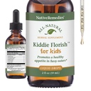 Native Remedices Kiddie Florish - Kaikki luonnon kasviperäisten täydentää edistää terveellistä ruokahalua Picky Eaters - 59 ml