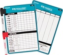 GoSports Dry Erase Rollzee ja Farkle tulostaulu - Jättikoko 2 kynää