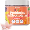 Lapset Probiootit ja Elektrolyytit Powder - Elektrolyyttijauhe Hydraation, Ruoansulatus- ja immuunituki - Probiootit Essential Minerals - Elektrolyyttejä jauhe Ei sokeria aktiivisille lapsille