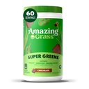 Amazing Grass Greens Superfood Powder: Greens Powder with digestive Enzymes & Probiootit, Organic Spirulina, Klorella, ja juurijauhe, suklaa, 60 tarjoilua