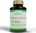 Celulas Madre, kantasolujen lisälaite, ei-muuntogeeniset organismit, anti-aging, Spirulina 200mg, matelijasolut, 60 kapselia