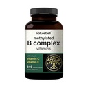Methylated B Complex Vitamiinit, 240 Kasviskapselit ... Multivitamiini B Complex B12, Folaatti, Biotiini & enemmän...