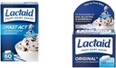Lactaid Fast Act 60-pakkaus Alkuperäinen vahvuus 120-Count Laktoosi-intoleranssi Caplets kanssa 9000 FCC Laktaasi yksikköä