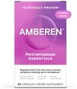 Amberen perimenopaussi, peri-Menopause Multi-Symptom Relief, B-vitamiini, E-vitamiini ja antioksidantteja täydentää, kliinisesti näyttää auttaa tukemaan Hormonitasapainoa, Hot Flashs & Night Sweats, 60