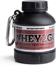 Smartshake Whey2Go Mustaa proteiinia Powder säilytysastia 50g 
