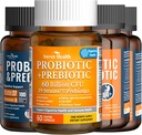 Optimal Gut Health Bundle koko perheelle: 100 miljardia Probiootit & 60 miljardia Probiootit Gut Ruoansulatus & Immunoterveys