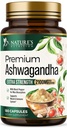 Ashwagandha lisäravinteet - 2100mg Ashwagandha kapseli naisille ja miehille, luonnollinen antioksidantti tuki, Ashwa juuriuute, extra vahvuus rauhoittava tuki mustapippuri, vegaaninen & gluteeniton - 180 kapselia