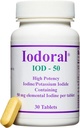 Optimox Iodoral 50 mg Supplement - Kalium Iodide Tabletit, korkea potenssi jodi, lisäravinteet kilpirauhasen tukea, Lugolin Jodi Solution - 30