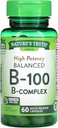 Luonnon Totuus Korkea Potenssi Tasapainoinen B-100 B-Complex, 60 Luku (Pack of 3)