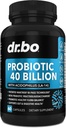 Probiootti 40 miljardia PMY Supplement - Lactobacillus Acidophilus Probiotics for Women & Men Capsules - Gluteenittomat Probiootit digestiivinen terveys pillereitä Bifidobacterium, Plantarum, Paracasei, FOS