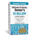 Luonnollinen tekijä Ultimate Probiootti Senior's - Senior Supplement for Dgestive & Immunology - 35 miljardia PMY - ei-GMO & Gluteenittomat - 30 kapselia (30 tarjoilua)