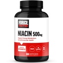 FORCE FACTOR Niasiini B3-vitamiinia solujen energia- ja sydän- ja verisuoniterveyden tukemiseen, Niacin 500 mg Heart-Health Supplement, Vegan, No Gelatiini, ei GMO, 100 kasvikapselia