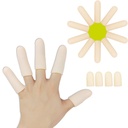 Gel Finger Cots, Finger Protector Support(14 PCS) UUSI MATERIAL Finger Sleeves Great for Trigger Finger, Hand Ekseema, Finger Cracking, sormen niveltulehdus ja enemmän. (10kpl Long + 4kpl Lyhyt)
